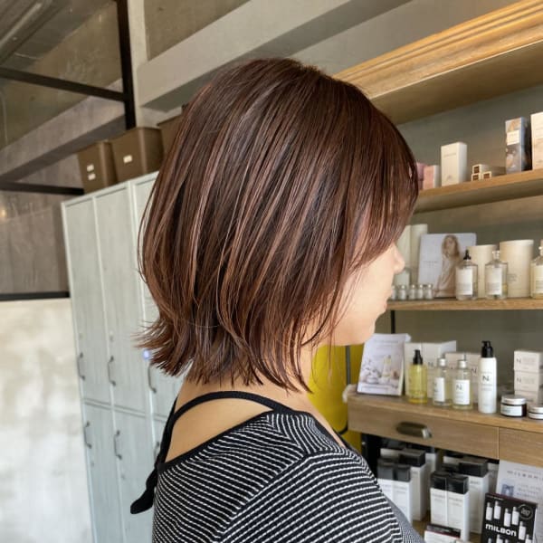 大人可愛い/レイヤーボブ