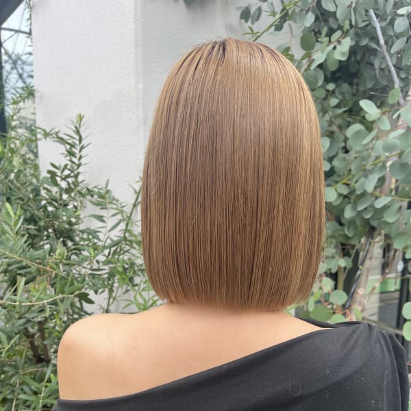 【福岡天神赤坂】20代30代40代髪質改善ナチュラルストレー