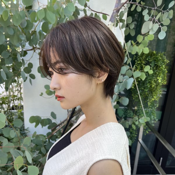 【福岡天神赤坂】20代30代40代/大人ナチュラルショート