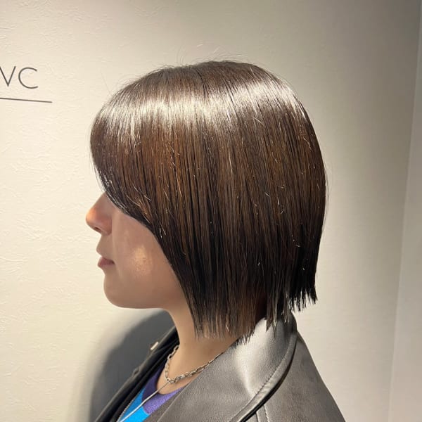 《三軒茶屋 N°aria》髪質改善トリートメント艶髪ショート