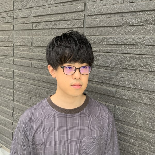 『men'sナチュラルショートスタイル』|men's hair salon clarens