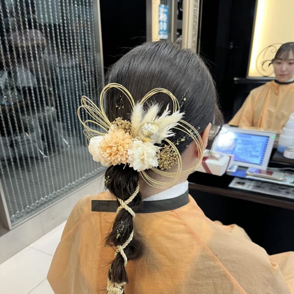 成人式ヘア/網おろしヘア 【錦糸町北口】