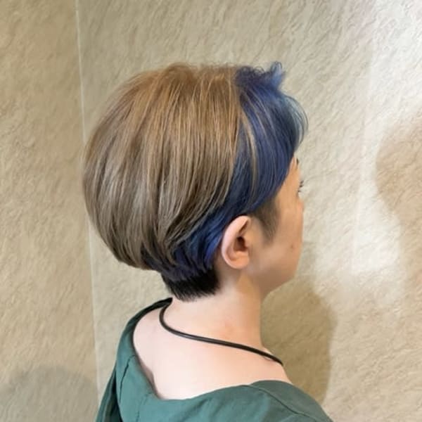 フロントブリーチカラー アッシュ