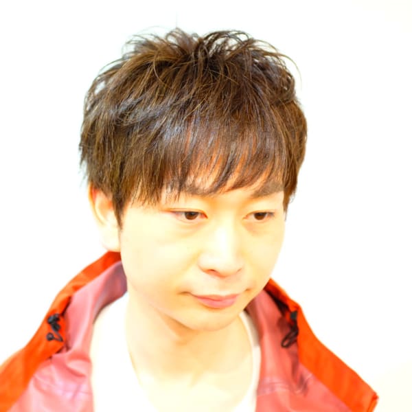 メンズショート|hair care salon Natural Crown