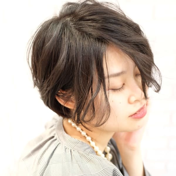 マニッシュショート|hair care salon Natural Crown