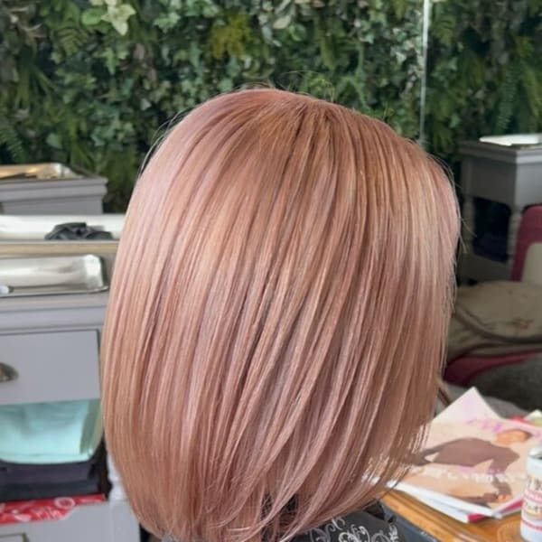 ダブルカラー×アプリコットオレンジ