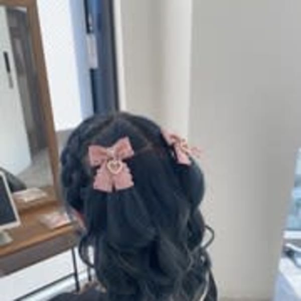 ツインハーフサイド編み込み