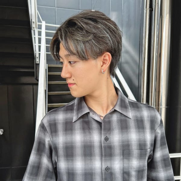 【スタイリスト高橋】ハイライトでお洒落男子に