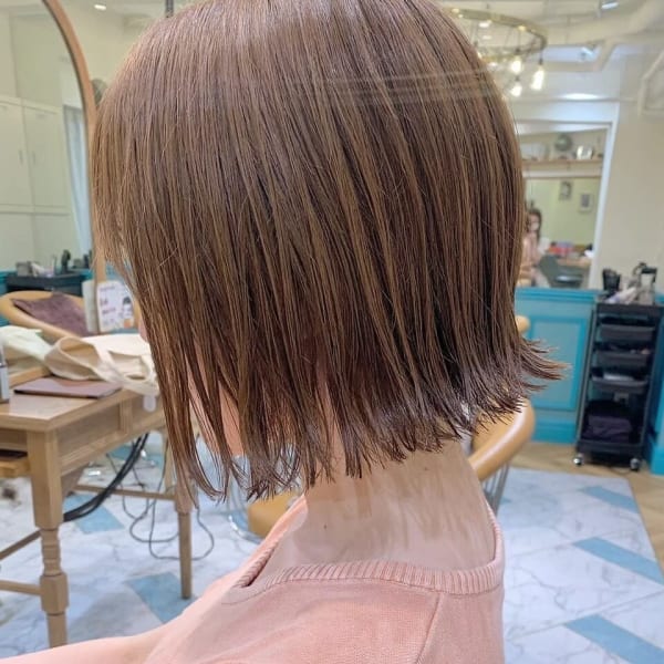 ボブー髪質改善ストレートー