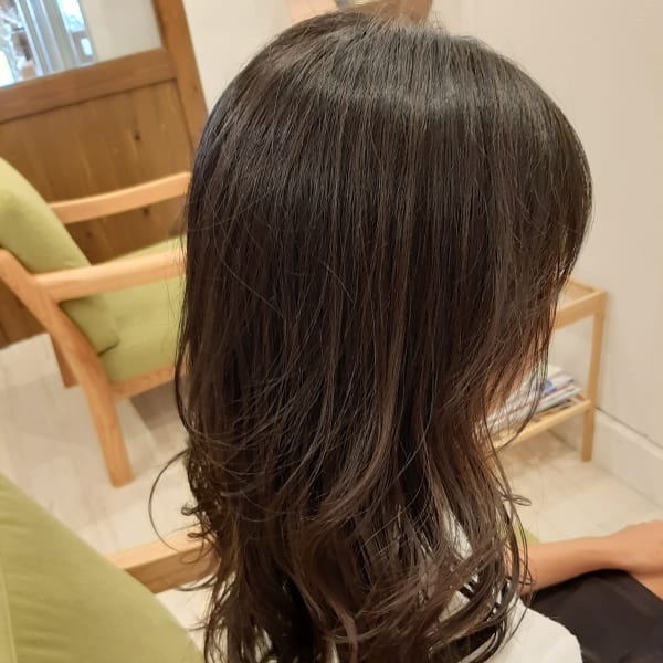 ロングにサイドシャギー|BI.TO.WA