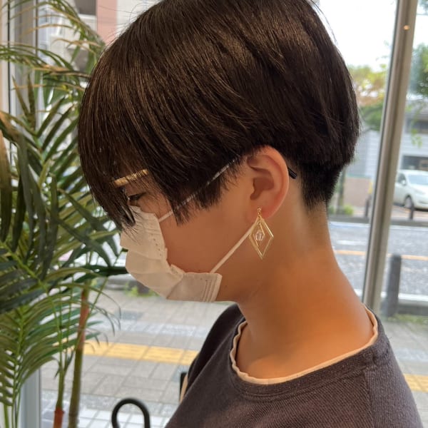 刈り上げショート♪