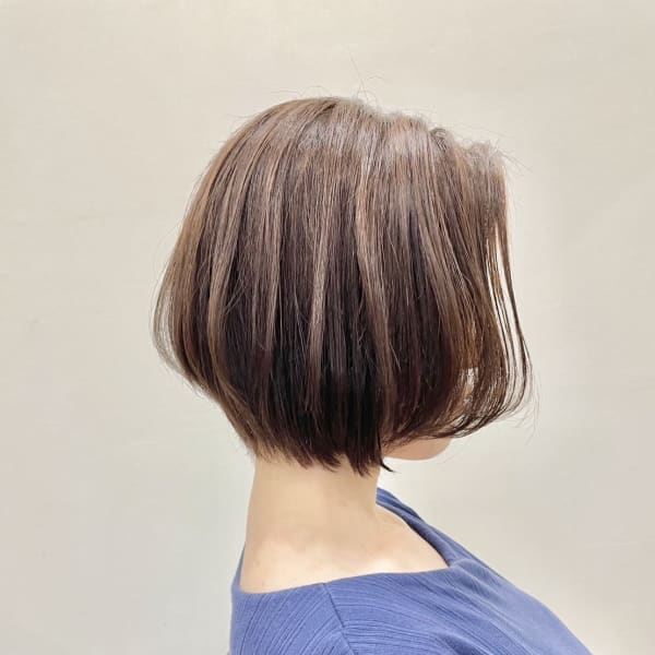 大人かわいい/3Dボブ/美シルエット/アースカラー
