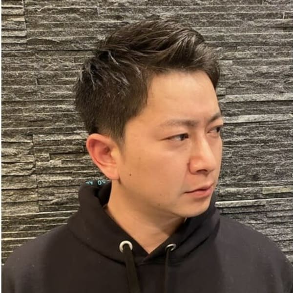 仙台 メンズ 刈り上げ×アップバング