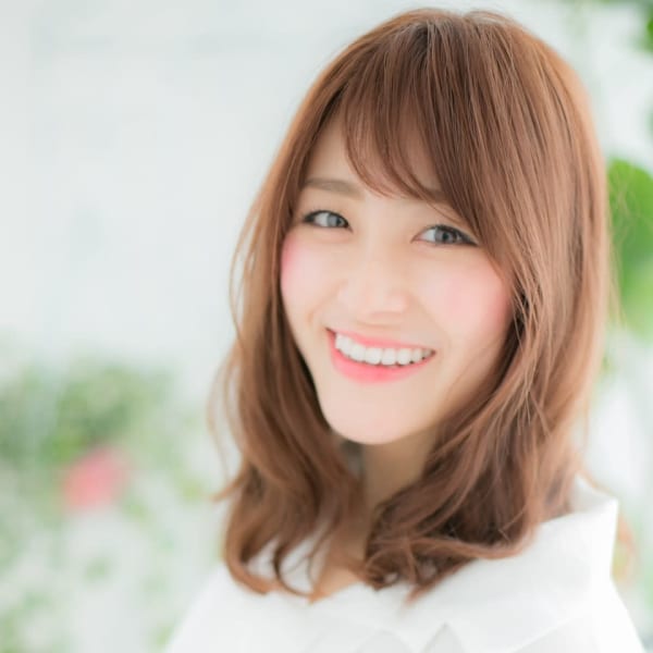 【浅草美容院HANARE】透けバング×こっくりピンクベージュ