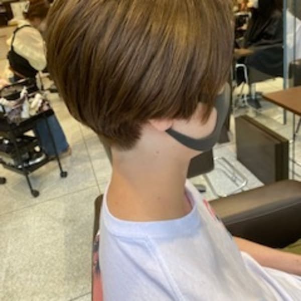 大人ハンサムショート