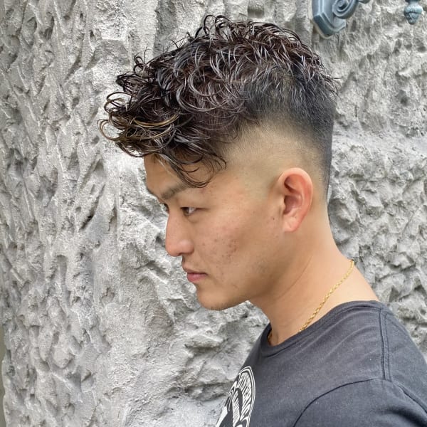 緩めスパイラル×スキンフェード|VOA