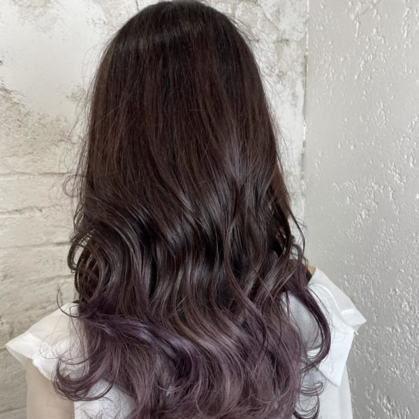 ピンクラベンダーグラデーション