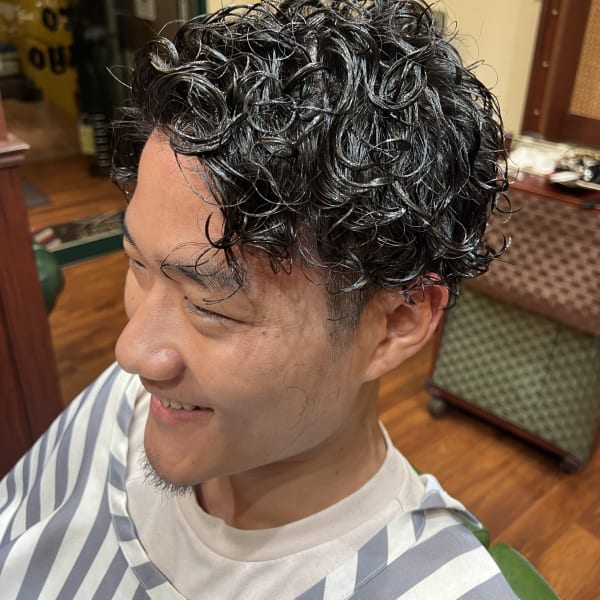 スパイラルパーマ