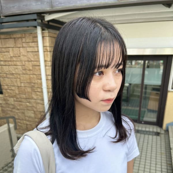 【板倉花連】*. 姫カット×シースルーバング.*