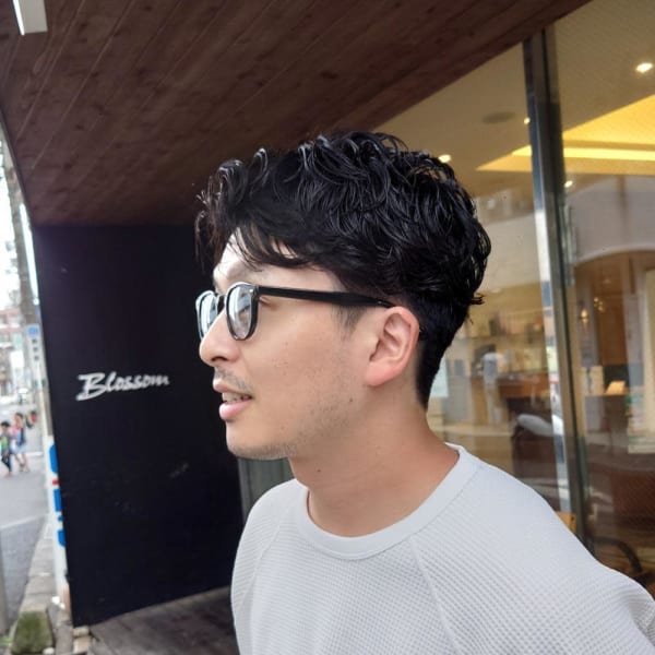 20代30代メンズソフトツーブロックビジネス大人カッコイイ