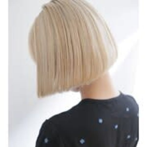 切りっぱなしボブ