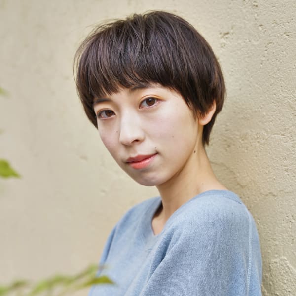 大人可愛いマッシュヘア