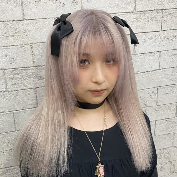 ホワイトアッシュピンク/ホワイトカラー/岩崎【錦糸町北口】