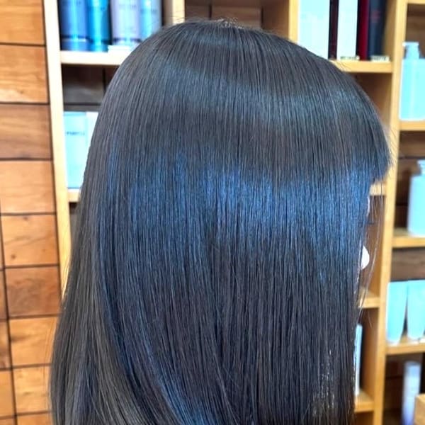 縮毛矯正/髪質改善/白髪染め/白髪ぼかし◆リシェール北越谷店