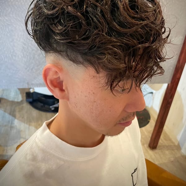 外国人風 パーマ