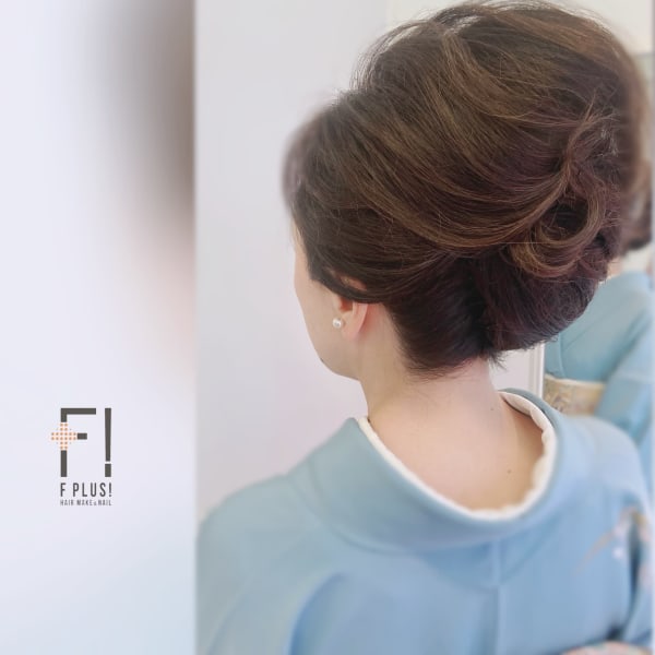 hairmake&nail F PLUS!×夜会アレンジ