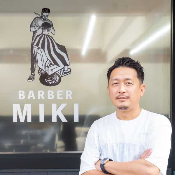 BARBER MIKI【バーバーミキ】のスタッフ紹介。BARBER MIKI