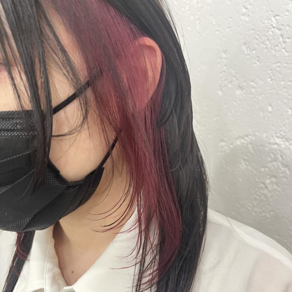 ウルフレイヤー×ワインレッドカラー