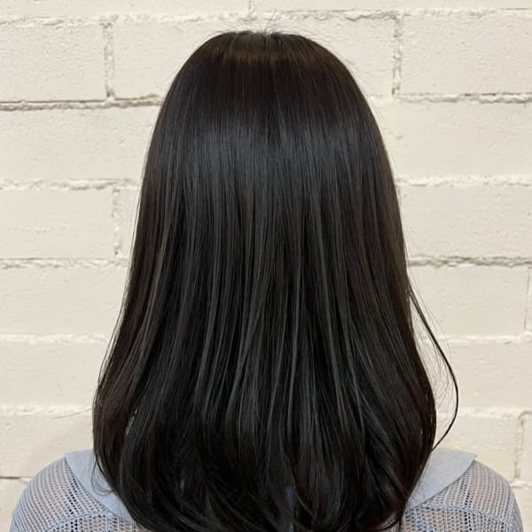 髪質改善　縮毛矯正　ストレート　黒髪|atelier mim