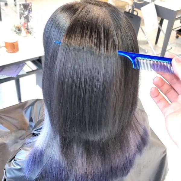 髪質改善カラー