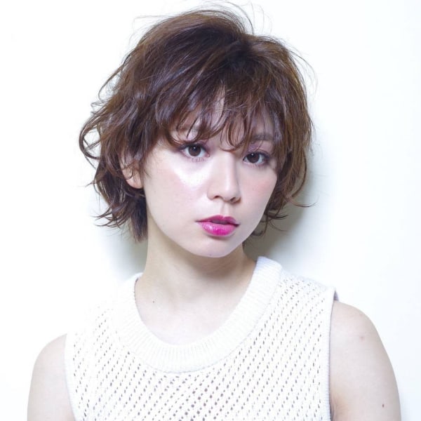 ふわふわショートボブ