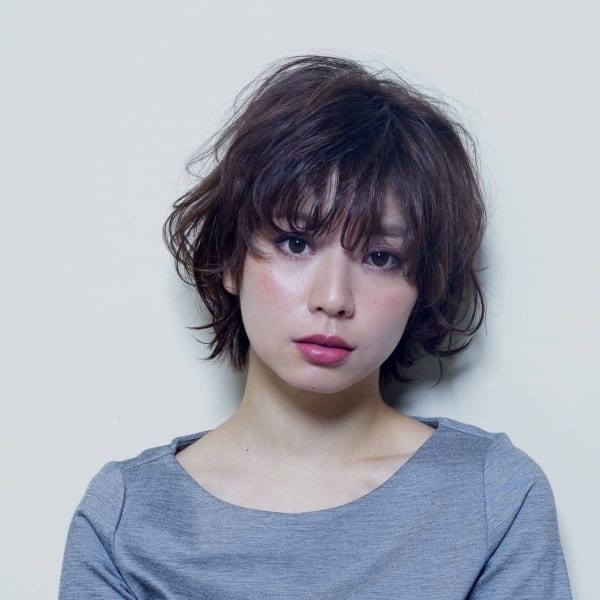 ふわふわひし形バランスボブ