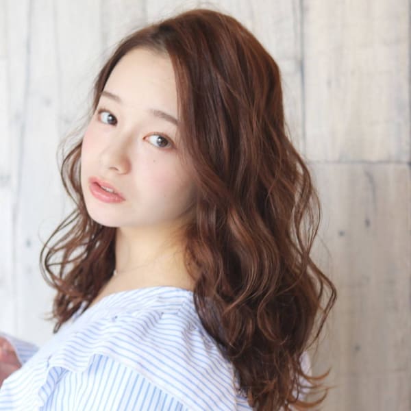 ロングウェーブ|The Gallery hair 緑井駅前店