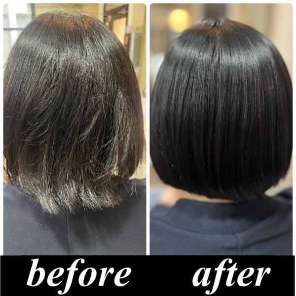 【美髪整形】異次元の最新髪質改善☆シルク酸性ストレート