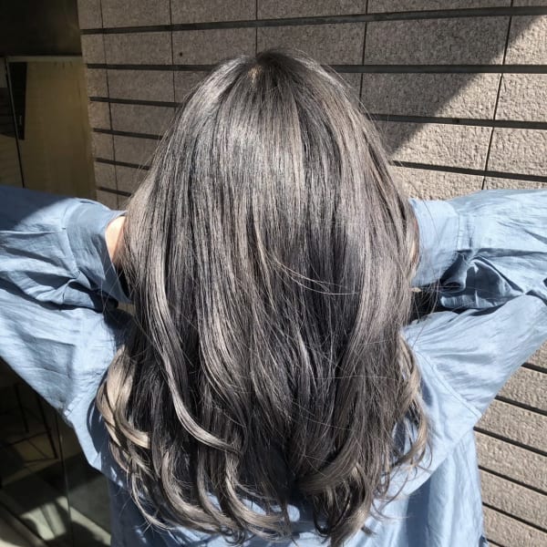 透明感アイスシルバー