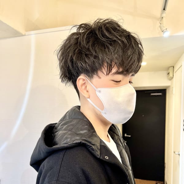 癖毛も硬い髪もいけるメンズショート|PRISHE.