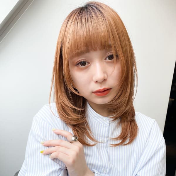 10代20代◎大人かわいいウルフカット/小顔ウルフレイヤー