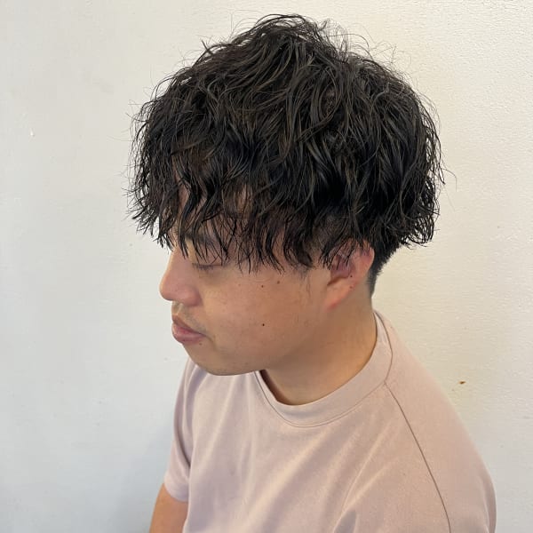 王道人気のツイストスパイラルパーマ