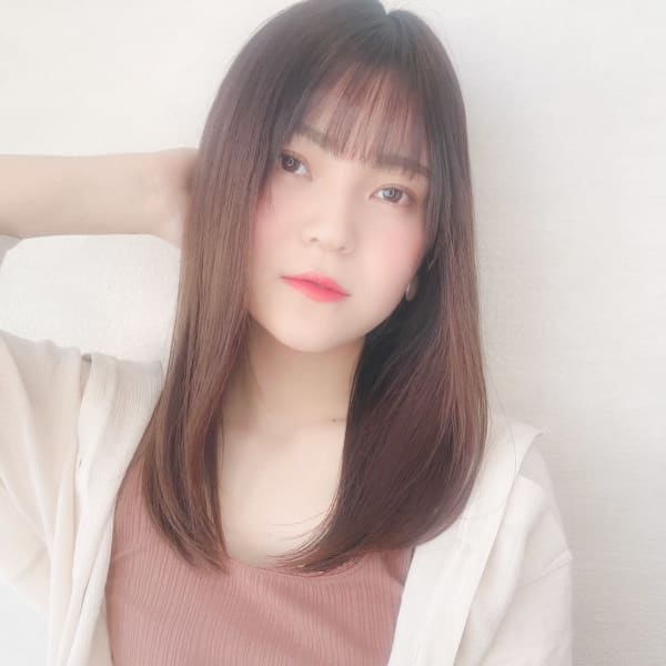 カット＋酸性ストレート＋バブルトリートメント