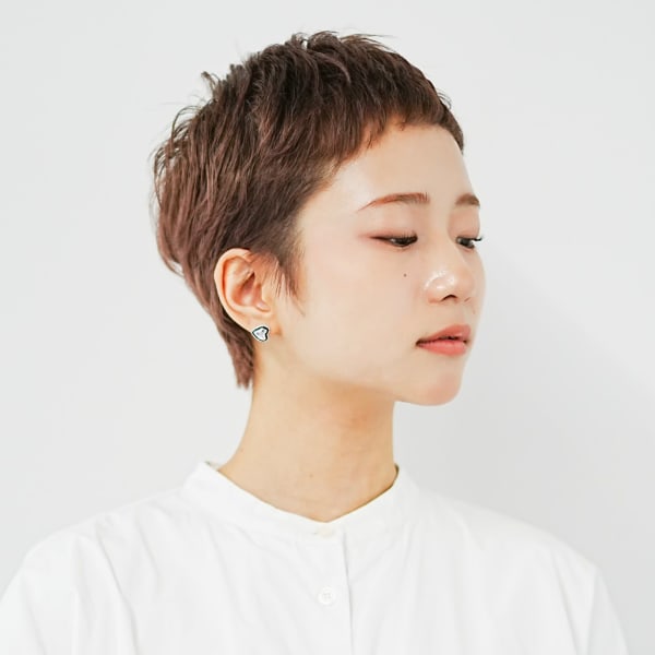 外国人のようなベリーショート