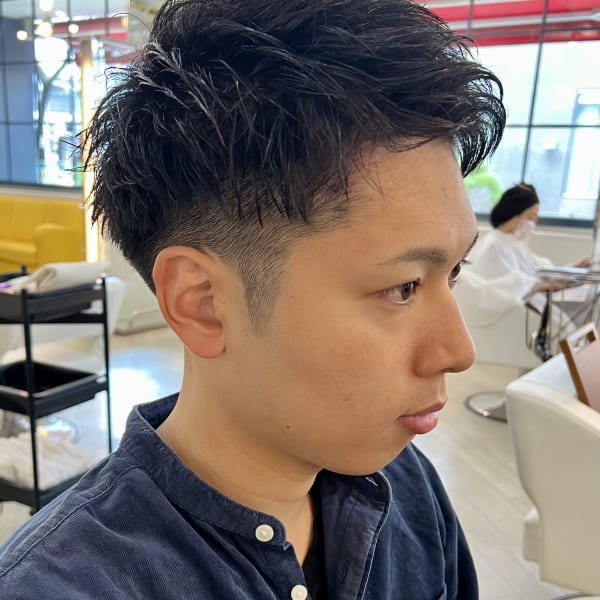 ツーブロアップバング|Gramercy alex