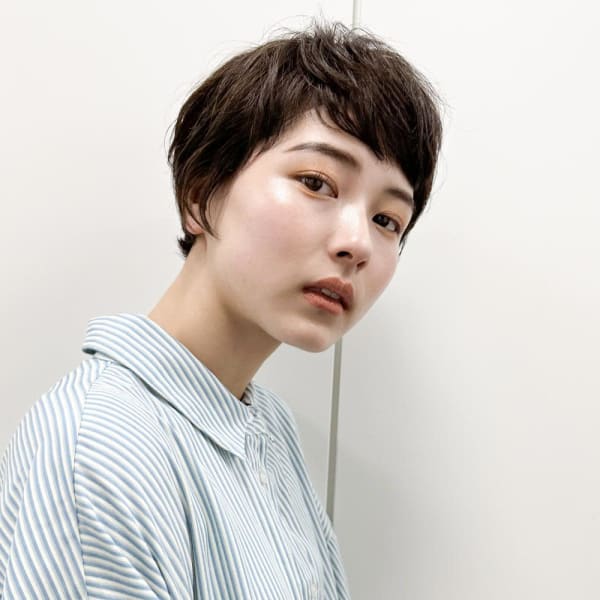 美フォルムシルエットが可愛い◎大人ショートヘア[銀座]