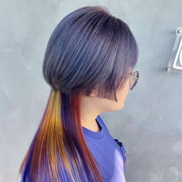 ハロウィンカラー/バイオレット/オレンジ/イエロー