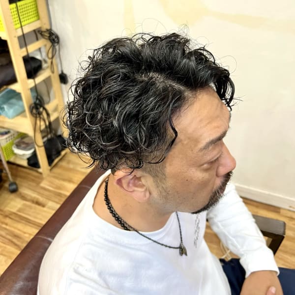 大人スパイラルパーマ