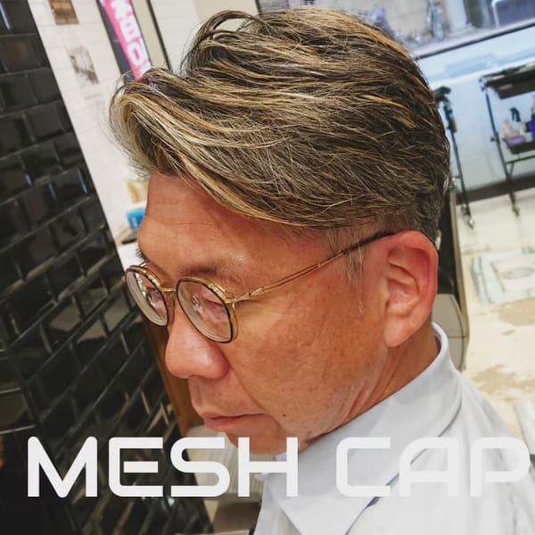 かき上げセンターパート【SHIFT】