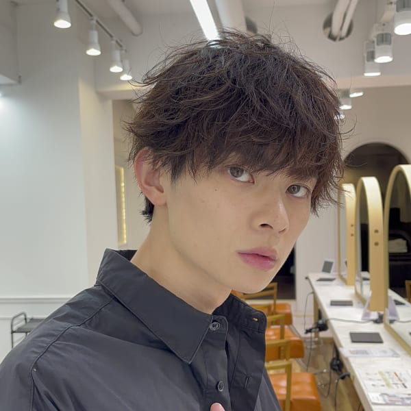 マッシュパーマ